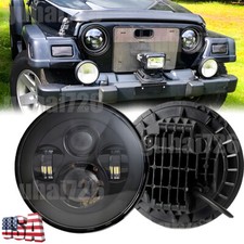 For Jeep Wrangler Lj Cj Tj Jk Jku 1997-18 Round 7 Inch Led Headlight Hilo Beam For Jeep Wrangler Lj Cj Tj Jk Jku 1997-18 Round 7 Inch Led Headlight Hilo Beam