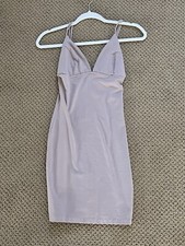 Me To We Beige V Neck Bodycon Tank Dress Women’s Size XS Cocktail Dress