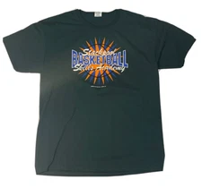 Jerzees Stockpool Basketball Skills Academy Green Large T-Shirt Free Postage