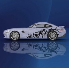 Skeleton Car Decal Skull Car Decal Cool Car Decals Both Sides Car Livery