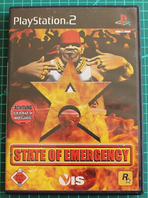State of Emergency (Sony PlayStation 2, 2002, DVD-Box) USK 18