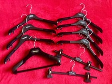 Lot 10 VERSACE STORE SUIT JACKET SHIRT DRESS CLOTHE HANGERS Partly Velvet READ