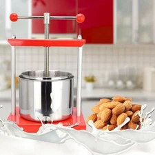 0.53 Press Fruit Antique Wine Vintage Sausage Juicer Original Grape Apple Cider