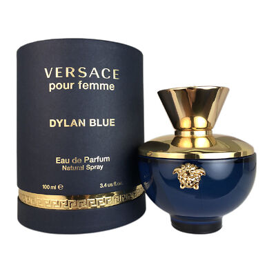 Versace Pour Femme 3.4 oz  Dylan Blue  EDP Spray Brand New Sealed