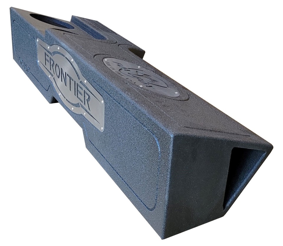 FOX ACOUSTICS DUAL 8 PORTED SUB BOX | For 2005-2025 NISSAN FRONTIER ...