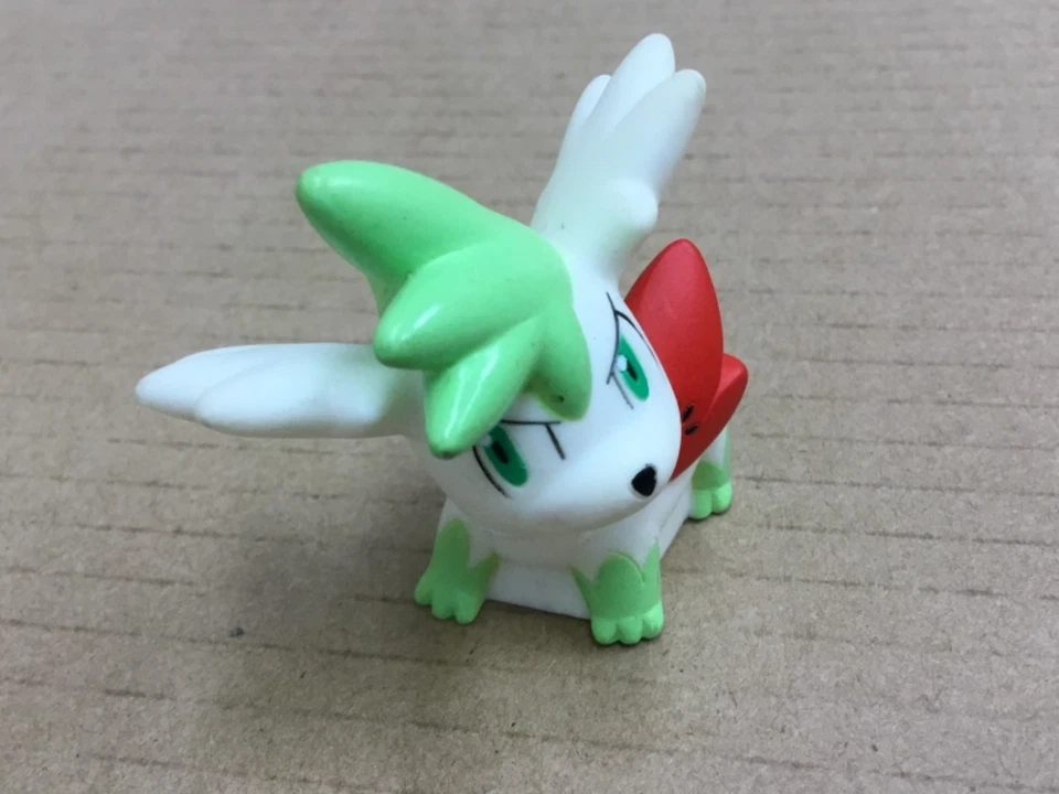 B. Pokemon Finger Puppet Shaymin Sky Form Catch Them All 2008 Nintendo Bandai Foto 2 de 4