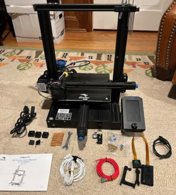 Creality Ender-3 V2 3D Printer Upgraded BL Touch Bed Leveling Octoprint Bundle!