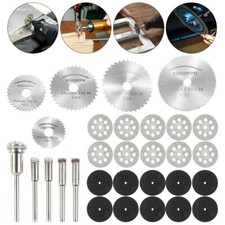 30X Diamond Cutting Disc Saw Blade Grinding Wheel Set for Dremel Rotary Tool