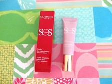 NIB Clarins SOS Primer 05 Lavender Visibly Brightens Sallow Skin 1 oz / 30 ml