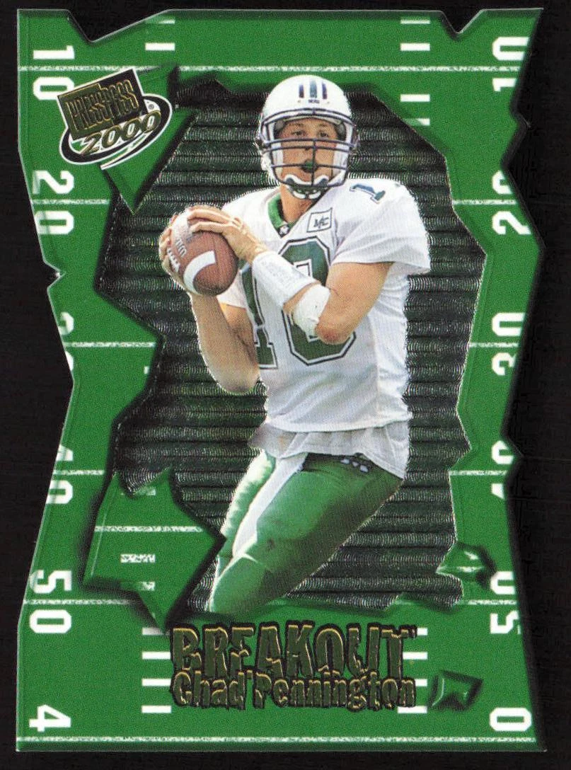 Chad Pennington trading card