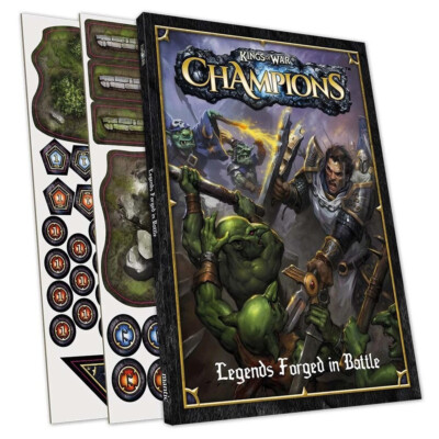 Kings of War Champions Rulebook & Tokens Mantic Fantasy Rank n Flank MGKWM128
