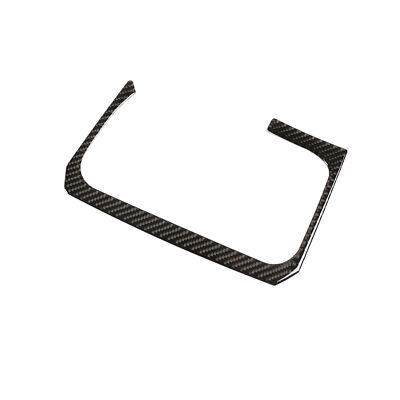 Real Soft Carbon Fiber Central Console Storage Box Trim – Fits Toyota Tacoma 2016-2020