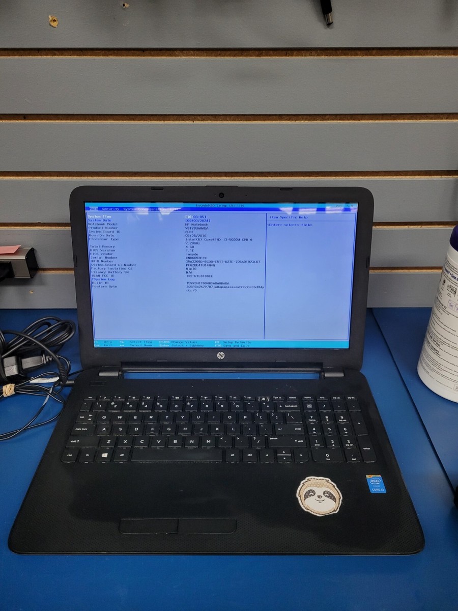 HP 15-AC143DX, Core i3-5020U, 4GB RAM, Windows 10 | eBay