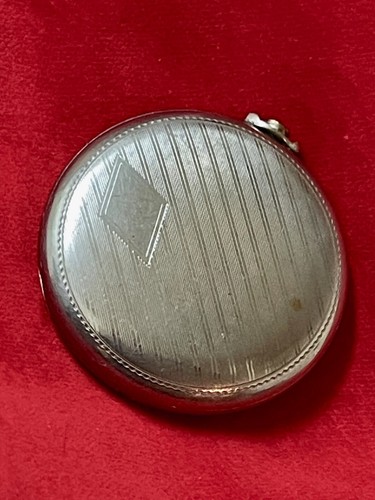Vintage Tornado I.W.C. Co. 16 size metal pocket watch case 32.5mm dial aperture - Picture 3 of 11