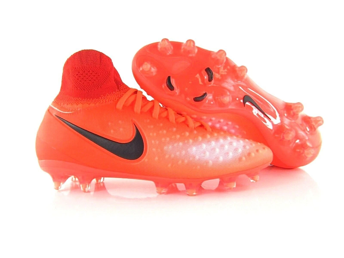 Scarpe da calcio Nike JR Magista Obra II FG Rosso Rosso 844410 806