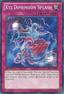 Xyz Dimension Splash - CBLZ-EN069 - Common - Unlimited Edition x3 - Near Mint