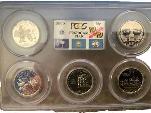 2002-S PCGS PR69DCAM Mississippi State Quarter Proof 25C | eBay