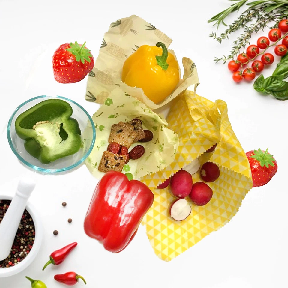 Reusable Beeswax Food wrap 2 PACK 6 Pieces - Изображение 4 из 4