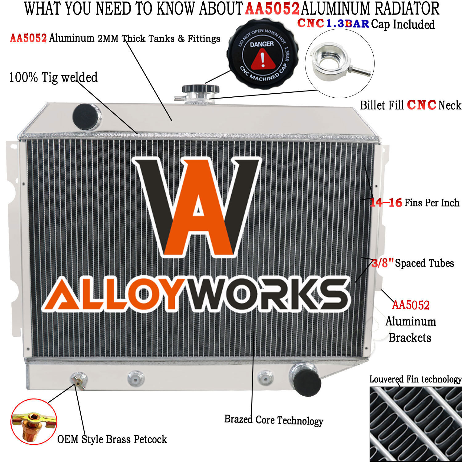 Aluminum 4 Row Radiator For 1968-1974 1973 DODGE MOPAR CARS SMALL BLOCK 26