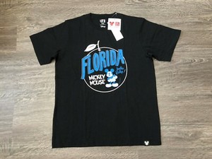 Uniqlo Ut X Disney Collection Mickey Mouse City Logo Florida Black T Shirt New Ebay