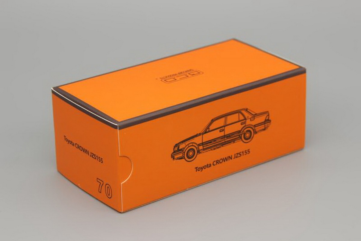 GCD 1/64 Scale Crown JZS155 Black RHD Diecast Model Car | eBay