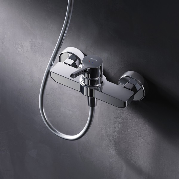 Duscharmatur Brause Armatur Wasserhahn Mischbatterie Dusche Am.Pm-image
