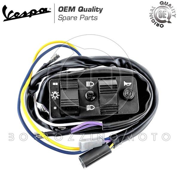 Schalter Beleuchtung Vespa Px Arcobaleno 125 150 200 Ohne Avv. Elektrisch-image