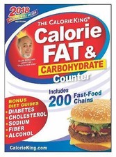 The CalorieKing Calorie, Fat  Carbohydrate Counter 2018 L6