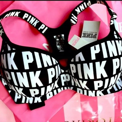Vs Pink Logo Sport Pushup Ebay