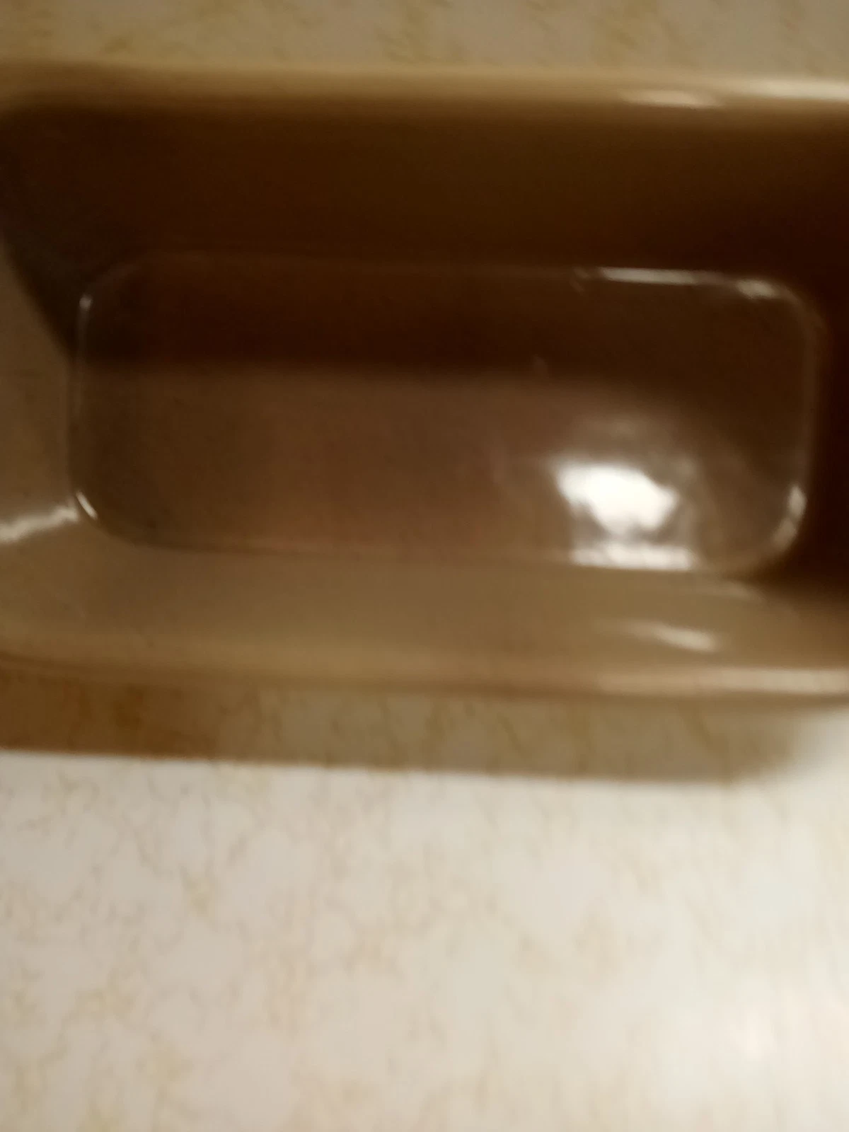 Vintage Bennington Potters Loaf Pan Vermont 9 X 4 #1874 Good Used Condition.