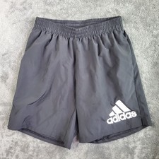 Adidas Shorts Mens S 7" Black Aeroready Lined Running Training Active Run
