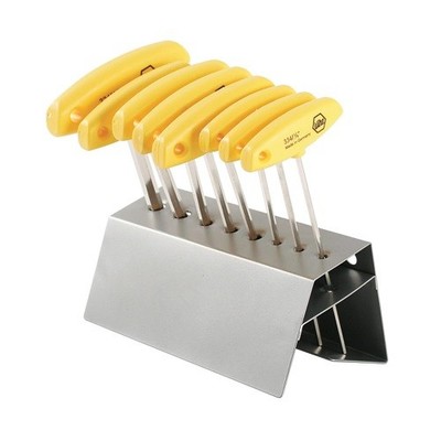 Wiha 33484 8 Piece Soft Grip Hex T-Handle Set - Inch