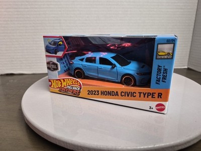 Hot Wheels Pullback Speeders 2023 HONDA CIVIC TYPE R BLUE | eBay