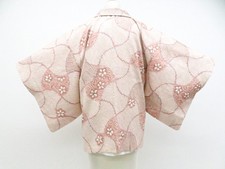 Japanese Vintage Haori Jacket Silk Full Shibori Made in Japan eb-1459
