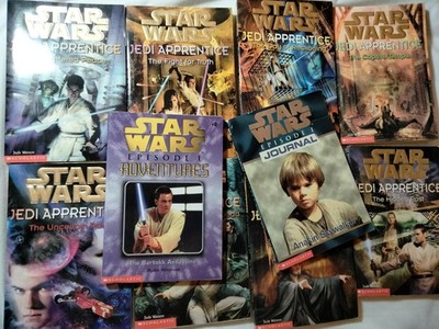Star Wars Jedi Apprentice 3-10 + Episode 1 Adventures, Journal LOT