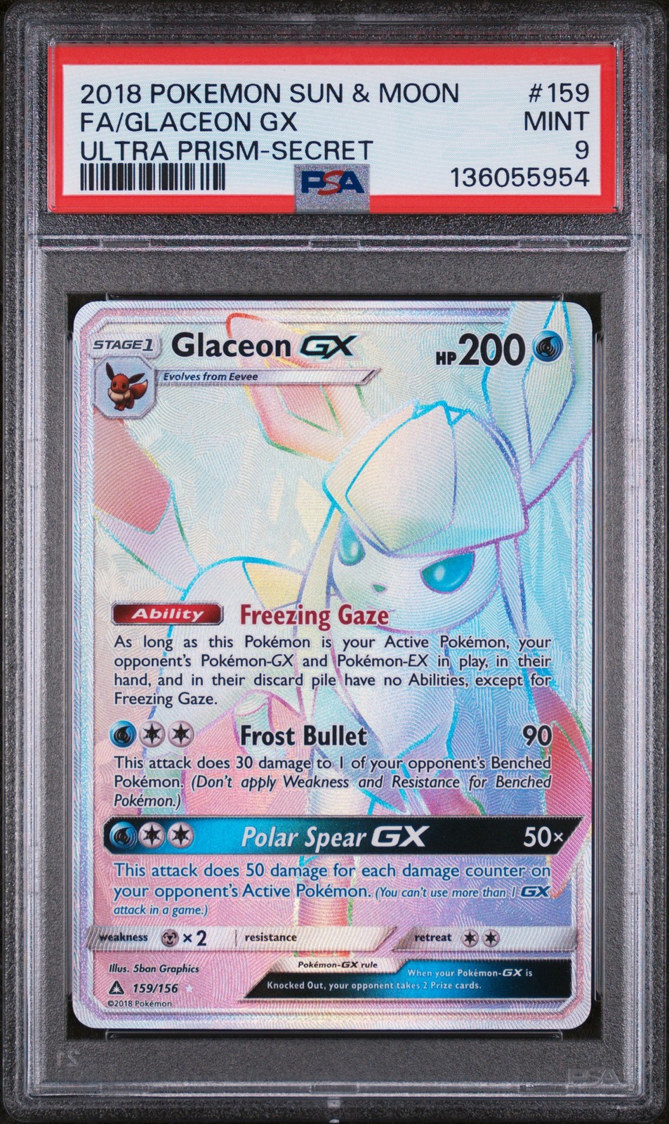Glaceon GX #159