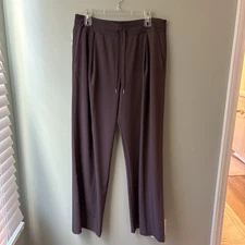 NWT Calia By Carrie Underwood JOURNEY COLLECTION MID-RISE WIDE LEG Dark Brown L