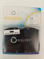 Vintage 2012 Rolodex A  Z Index Tabs New Old Stock Office Organizer New Sealed