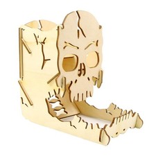 And Tray Skull Carving for RPG Board Games