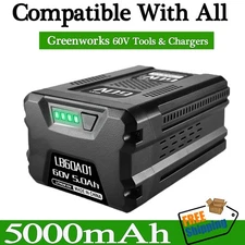 For Greenworks 60V PRO 5.0Ah Li-ion Battery LB60A03 LB60A02 LB60A00 60V Max Tool