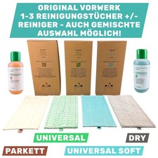 1-3 Original Vorwerk SP600, SPB100, SP7 Reinigungstücher Wischtücher Wischlappen