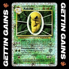 Kakuna - 50/110 - Reverse Holo - Legendary Collection - Pokemon Card - LP on eBay