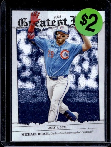 2026 Topps Series 1 Michael Busch Base (RAW)