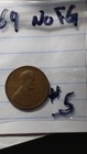 1969 Lincoln Memorial Small Cent No FG Variety Denver Business BN Copper — photo 1
