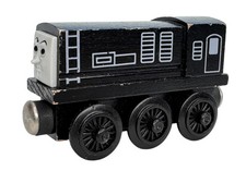 Wooden Railway Thomas Tank Engine DIESEL Train Flat Magnets Staples 1992