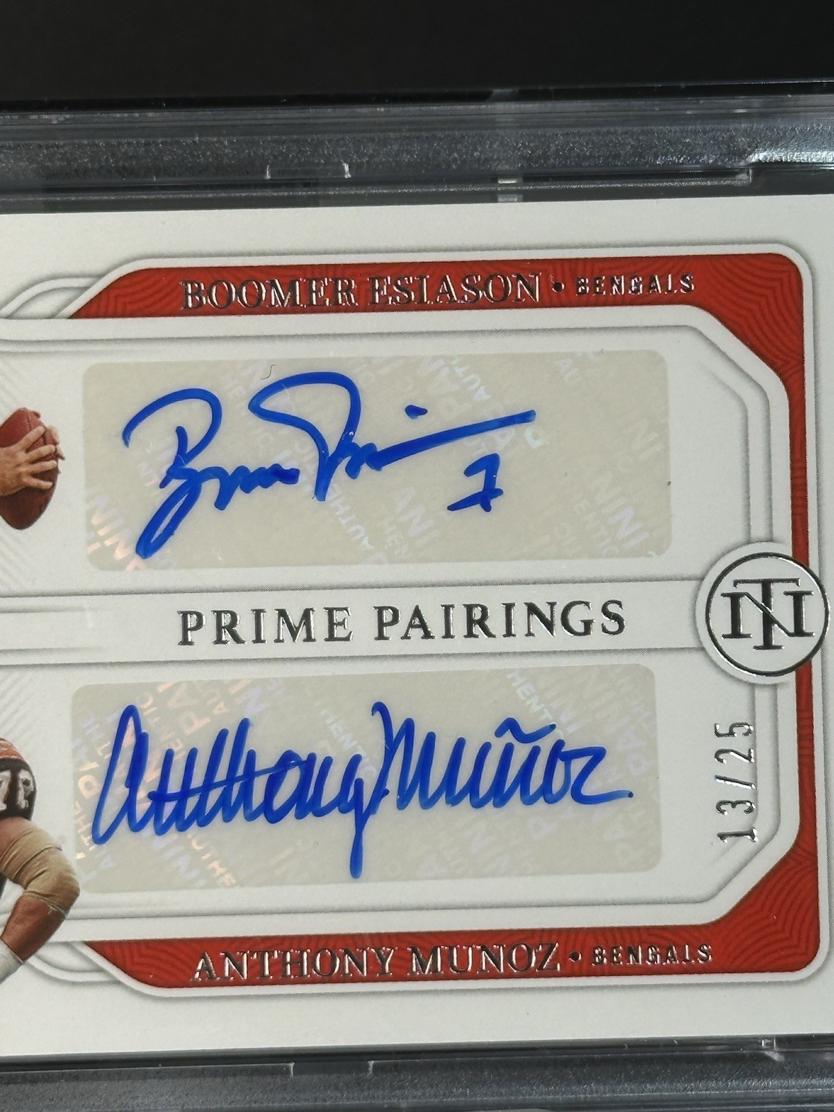 2022 NATIONAL TREASURES ESIASON/MUNOZ PRIME PAIRINGS AUTO #BEN PSA 8/10 AUTO 🔥 view 5
