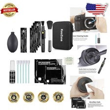 Essential Camera Cleaning Kit: Lens Sensor Swabs Pen Microfiber for DSLR