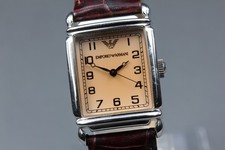 [Near MINT] Emporio Armani AR-0204 Orange Tan...