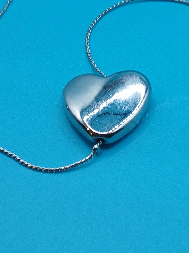 Colar assinado Next Silvertone estação corações contas redondas 40"+3"ext - Imagem 3 de 4