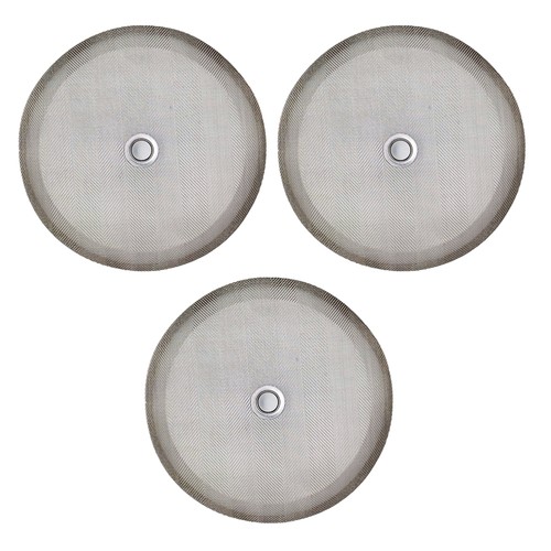 3 Stück Edelstahl Filter Kaffeemaschine Maschine Netz Kanne Teile - Bild 9 von 12